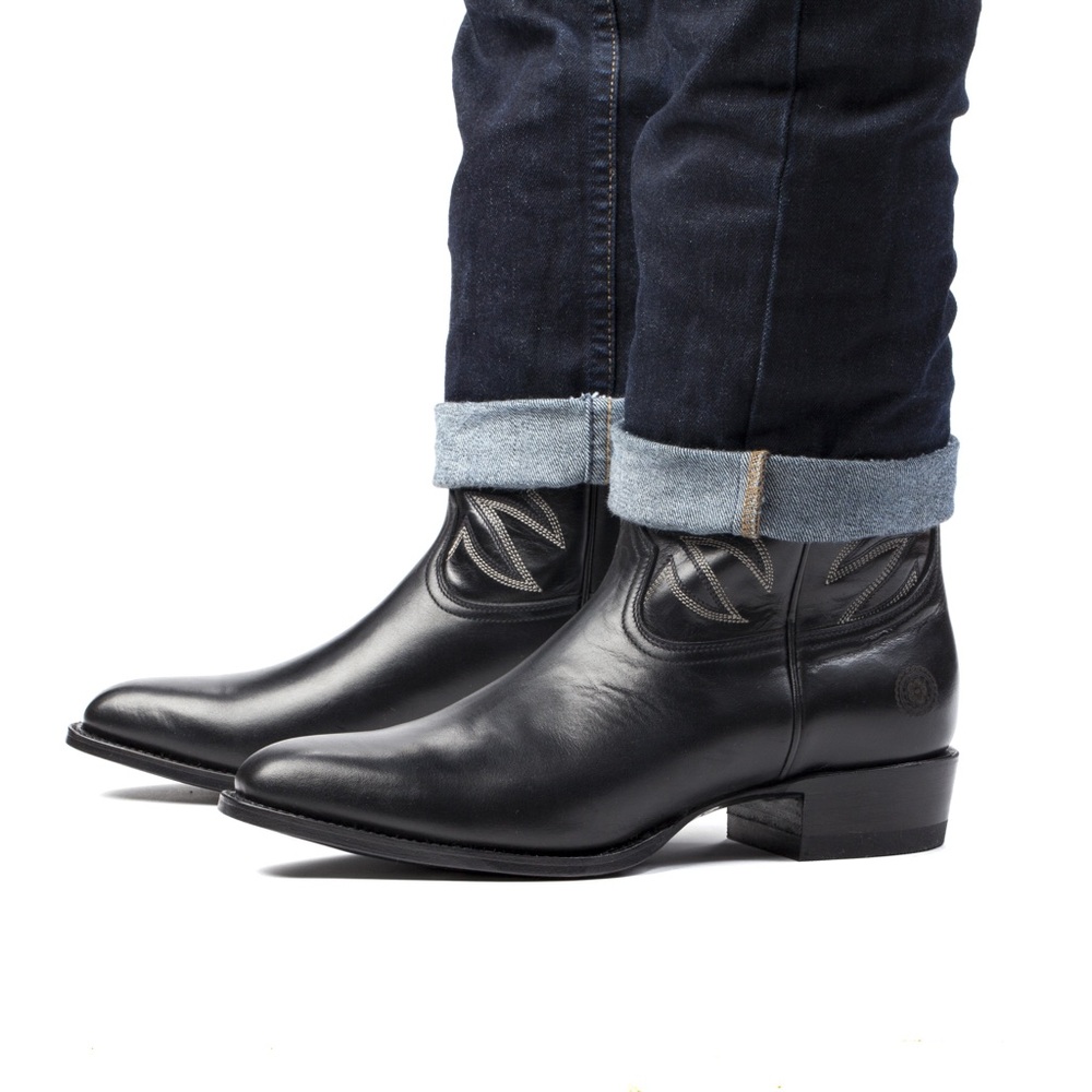RANCH ROAD | Maverick Black Cowboy Boot - Picture 5 of 6